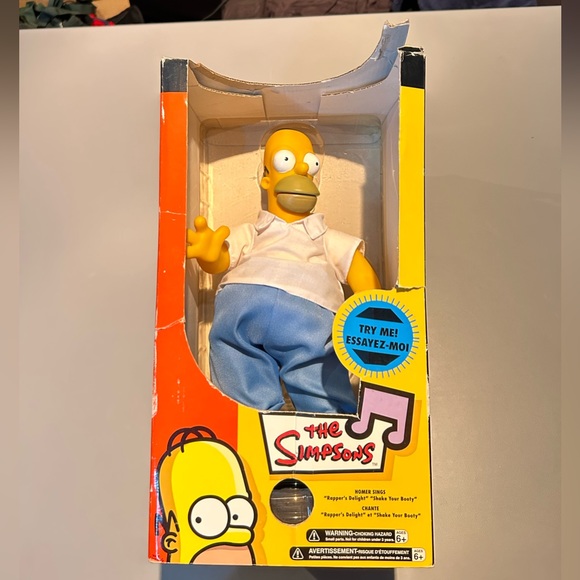 The Simpsons Homer Rappers Delight Y2K Rare Collectible Pop Culture Vintage - Picture 2 of 13